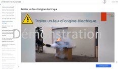 Formation Manipulation d'extincteurs